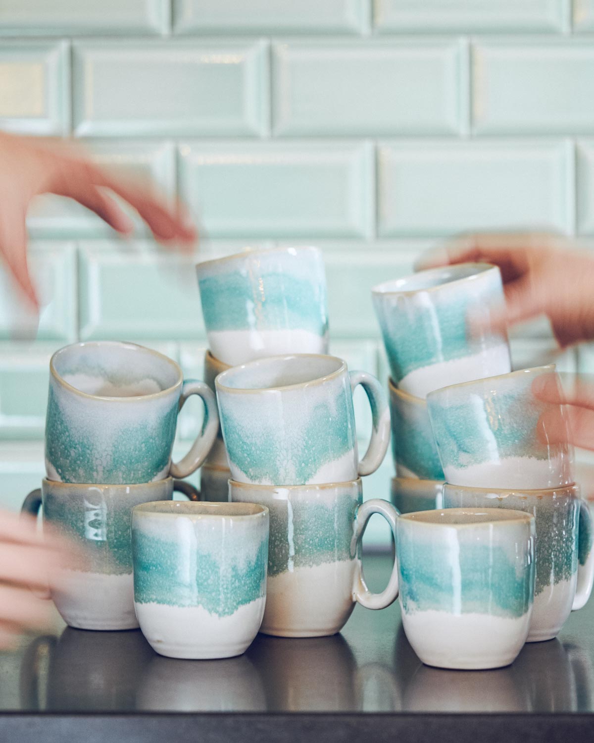 #farbe_türkis dipped