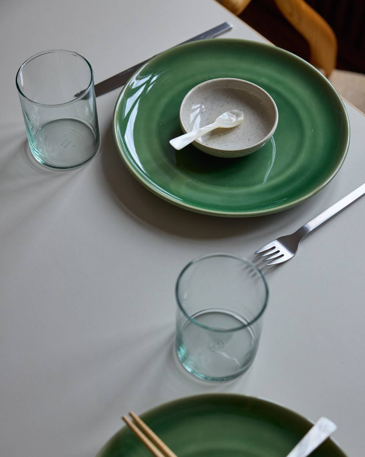 Großes Glas - 4er Set - KLAR