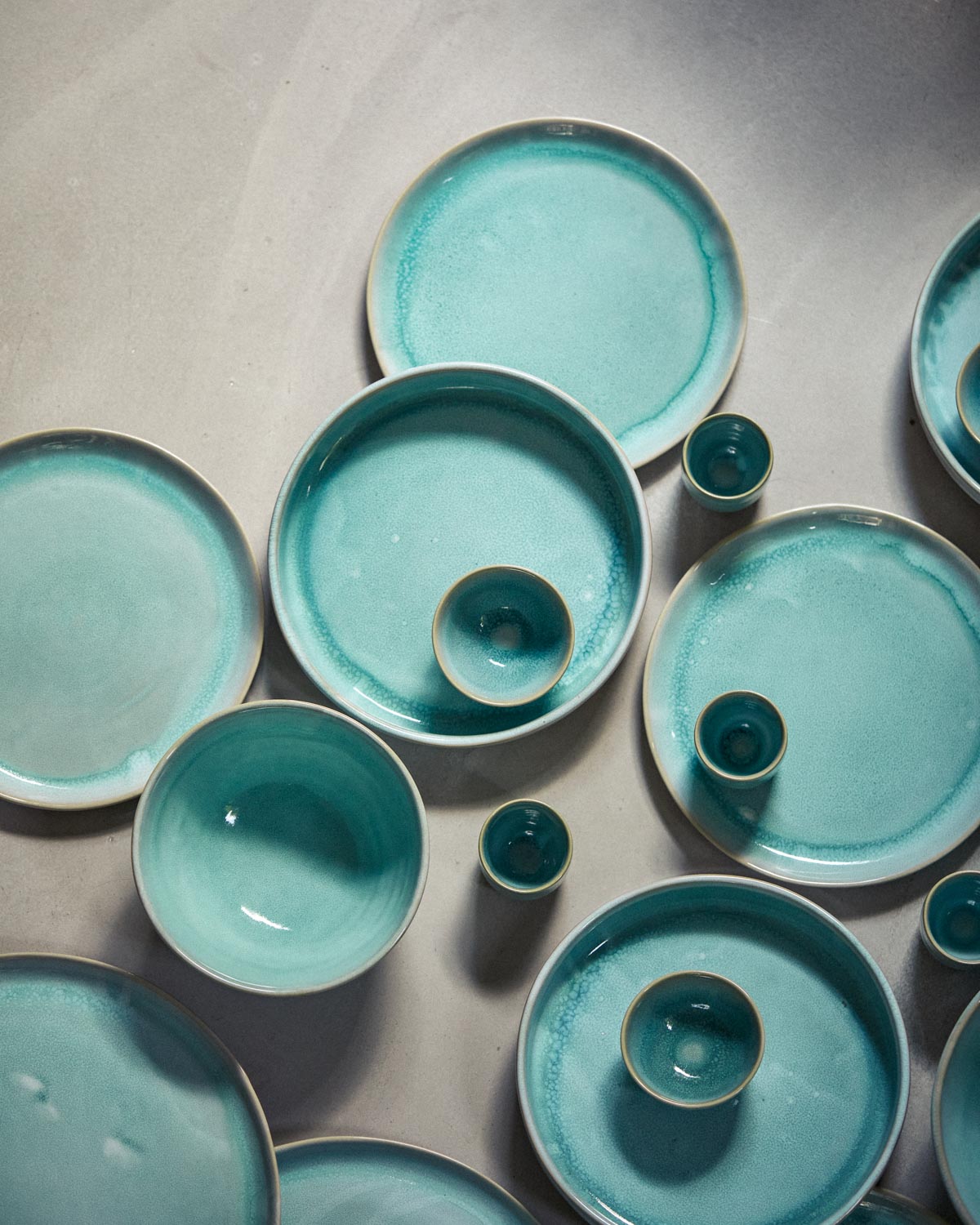Bowl Set Traditional - Turquoise