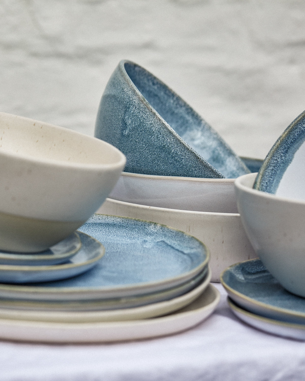 Plate-Set Traditional - Teal