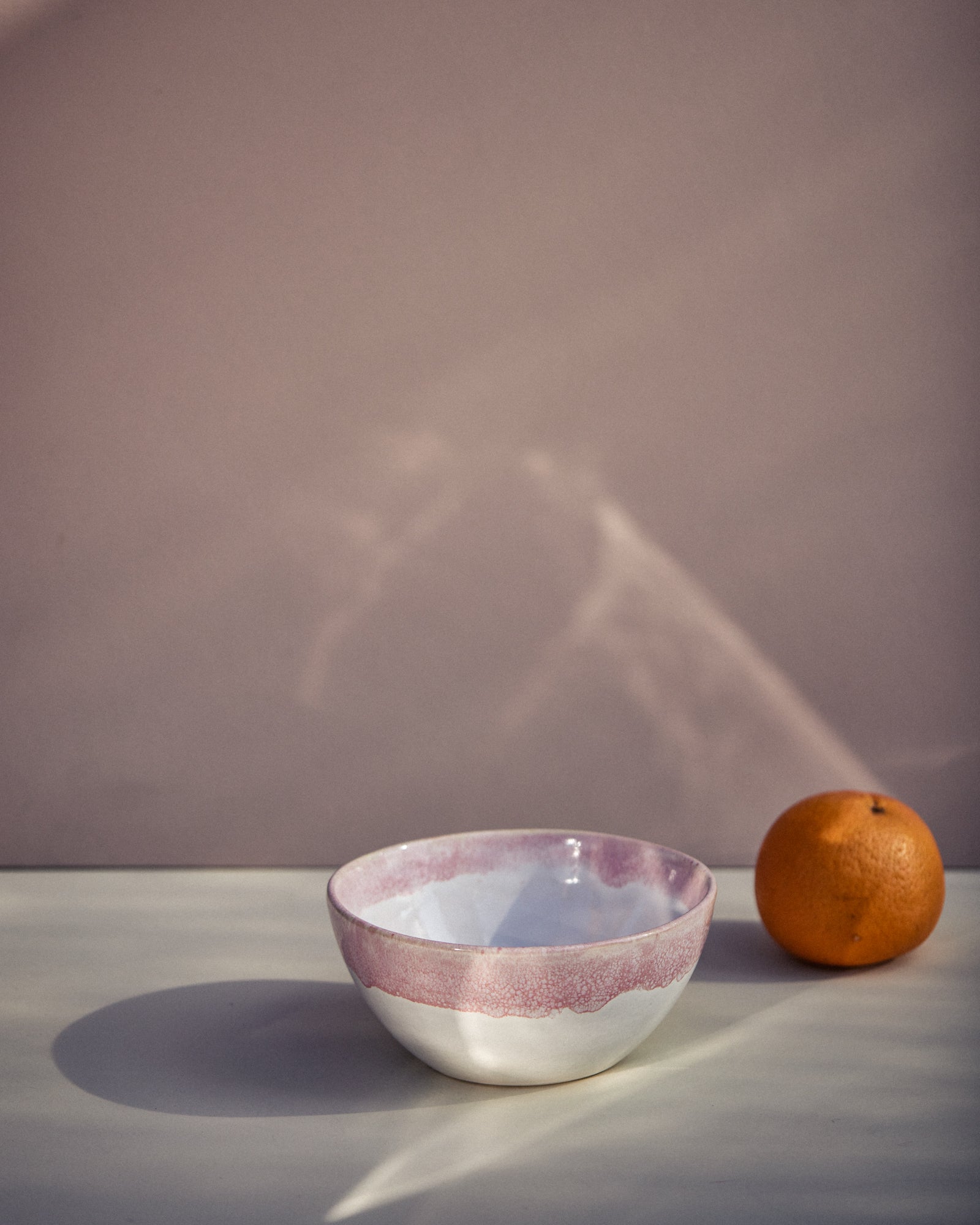 Bowl Set Traditional - Rosé Dipped