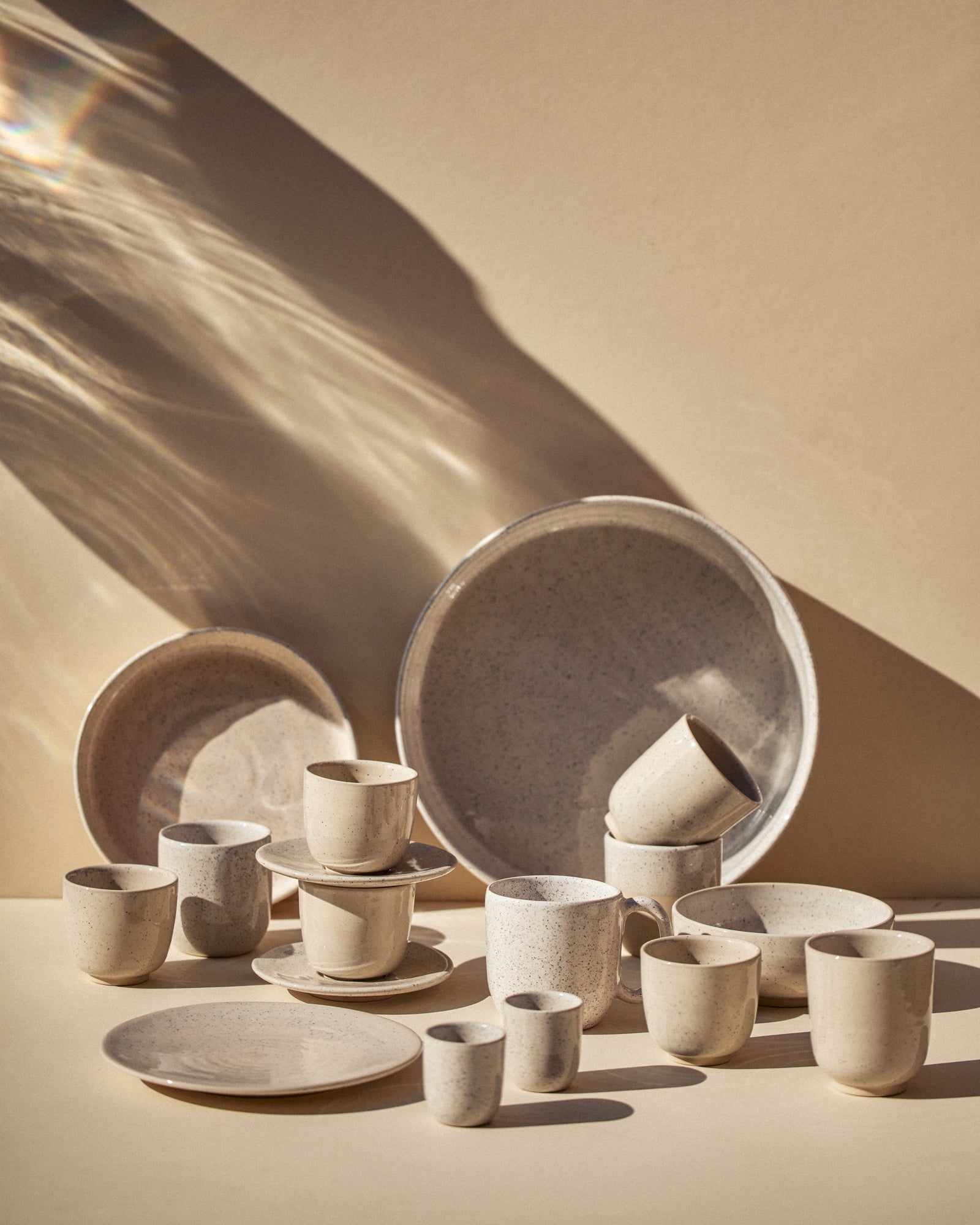 Kaffee-Set Traditionell - Sand