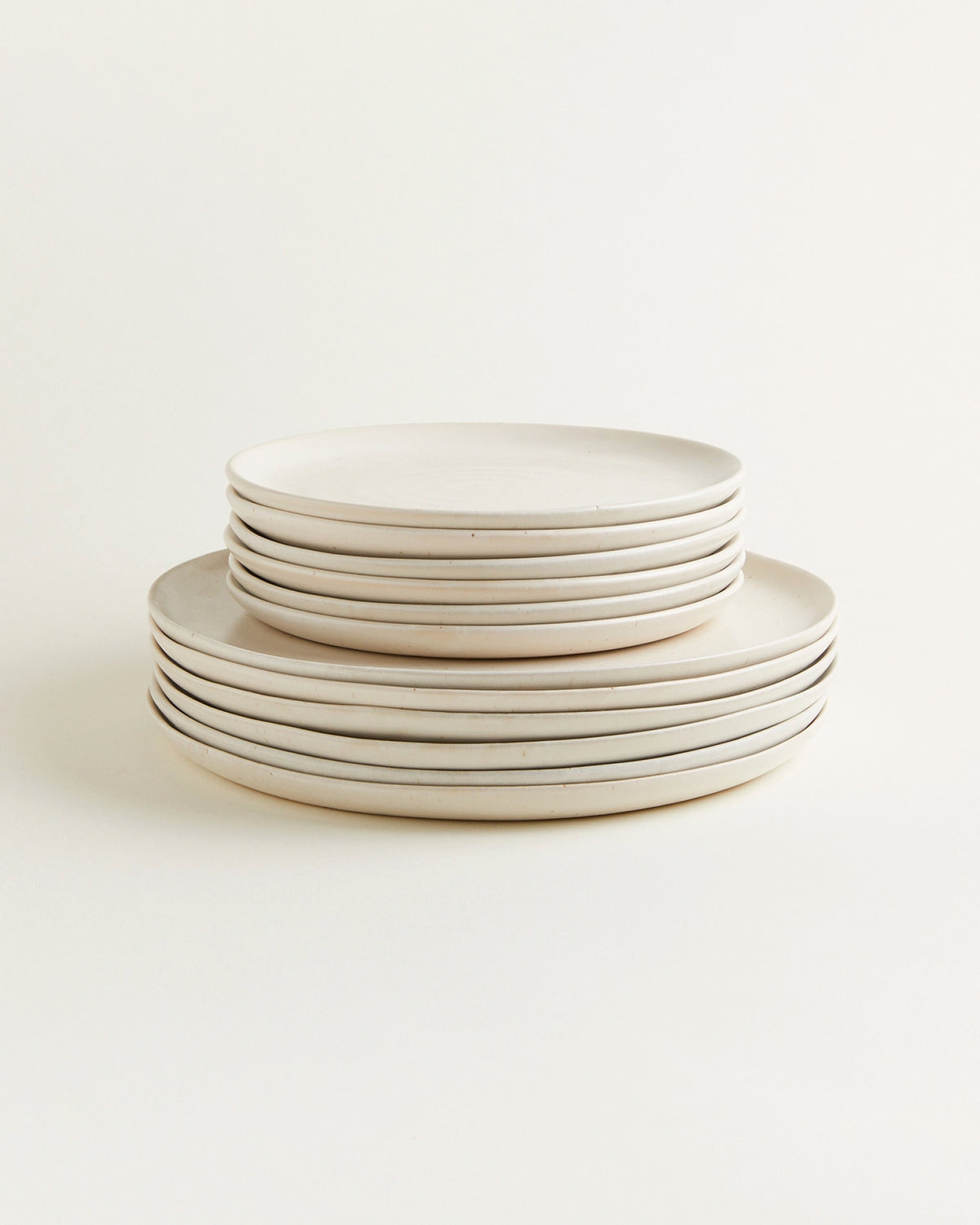 Plate-Set Traditional - Natural White