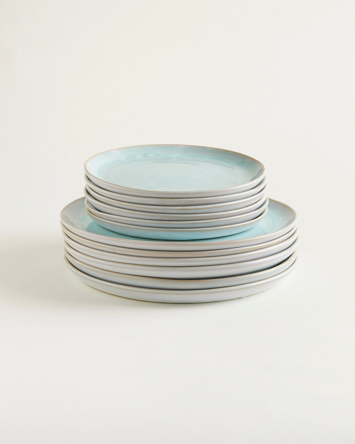Plate-Set Traditional - Turquoise