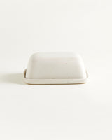 Butter Dish - Natural-White