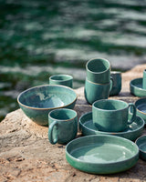 Handgemachte Keramik - Bowl Jade