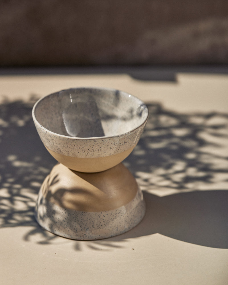 Handgemachte Keramik - Bowl Sand Dipped