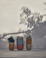 Handgemachte Keramik - Grosse Tasse Altrosa