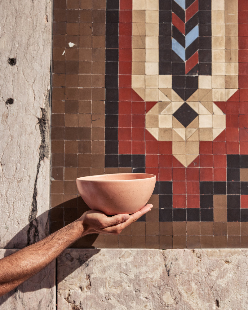 Handgemachte Keramik - Bowl Lachs