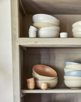 Handgemachte Keramik - Bowl Karamell