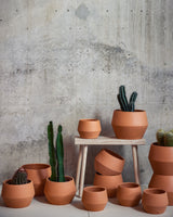 Handgemachte Keramik - Planta Klein Terrakotta