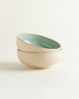 Lanius x onomao - Small Bowl Green Inside
