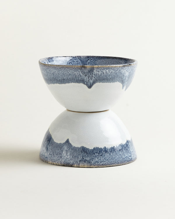 Small Bowl - Greyblue Dipped