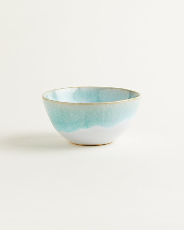Small Bowl - Turquoise Dipped