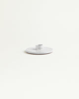 Candle Holder Luz Round - Cloud White